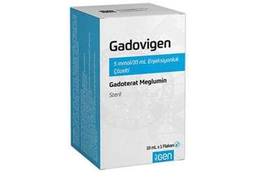 GADOVIGEN 5 MMOL/10 ML ENJEKSIYONLUK COZELTI (1 ADET) İlaç Görseli