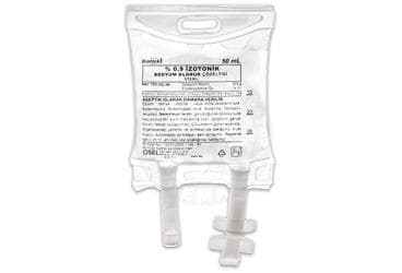 BIOFLEKS %0,9 IZOTONIK SODYUM KLORUR SOLUSYONU      50 ML (PVC TORBA) SETLI İlaç Görseli