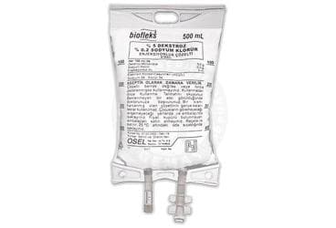BIOFLEKS %5 DEKSTROZ %0.2 SODYUM KLORUR SOLUSYONU (PVC TORBA) 500 ML SETLI İlaç Görseli