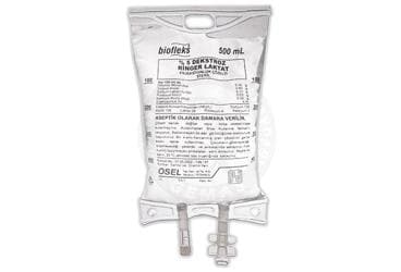 BIOFLEKS %5 DEKSTROZ RINGER LAKTAT 500 ML SOLUSYON (PVC TORBA) SETSIZ İlaç Görseli
