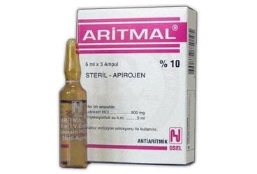 ARITMAL %10 500 MG 5 ML 3 AMPUL İlaç Görseli