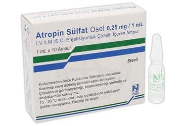 ATROPIN BIOSEL 0,25 MG 10 AMPUL İlaç Görseli