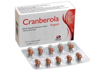 CRANBEROLA KAPSUL 30 kapsül İlaç Görseli