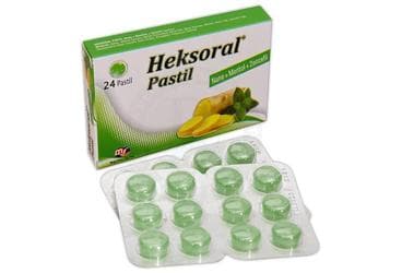 HEKSORAL PASTIL NANE+MENTOL+ZENCEFIL 24 pastil İlaç Görseli