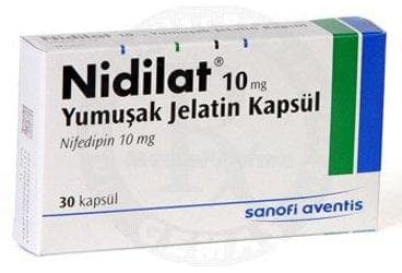 NIDILAT 10 MG 30 YUM.KAPSUL İlaç Görseli
