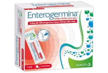 ENTEROGERMINA SASE PROBIYOTIK MIKROORGANIZMA ICEREN TAKVIYE EDICI GIDA 9 saşe İlaç Görseli