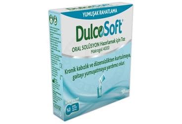 DULCOSOFT ORAL SOLUSYON HAZIRLAMAK ICIN TOZ 10 saşe İlaç Görseli