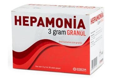 HEPAMONIA GRANUL 3 GR 30 ADET İlaç Görseli