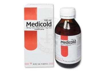 MEDICOLD 160 MG/5 ML +15 MG/5 ML +1 MG/5 ML PEDIATRIK SURUP      (100 ML) İlaç Görseli