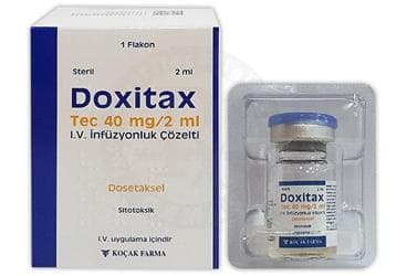 DOXITAX TEC 40 MG/2 ML  IV INFUZYONLUK COZELTI (1 FLAKON) İlaç Görseli