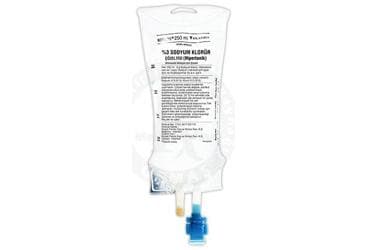 %3 SODYUM KLORUR COZELTISI 250 ML (SETLI-MEDIFLEKS) İlaç Görseli