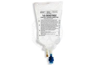 %5 DEKSTROZ LAKTATLI RINGER PVC 500 ML(SETLI) İlaç Görseli