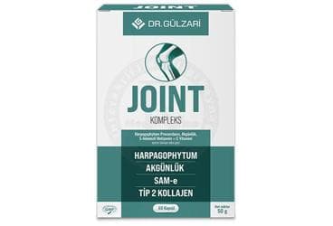 DR.GULZARI JOINT KOMPLEKS TAKVIYE EDICI GIDA 60 kapsül İlaç Görseli