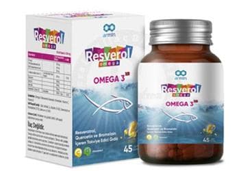 RESVEROL OMEGA SOFT KAPSUL 45 kapsül İlaç Görseli