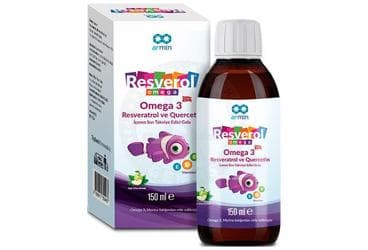 RESVEROL OMEGA SURUP 150 ml şie İlaç Görseli