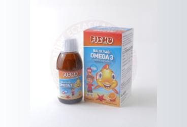 FISHO PORTAKALLI BALIK YAGI SURUBU 100 ml şişe İlaç Görseli