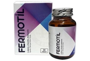 FERMOTIL L-ARJININ, L-KARNITIN, ASTAKSANTIN ICEREN TABLET 30 tablet İlaç Görseli