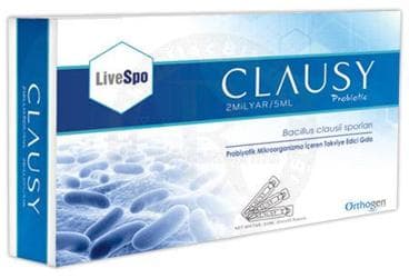 CLAUSY PROBIYOTIK MIKROORGANIZMA ICEREN TAKVIYE EDICI GIDA - COCUK 10x5 ml flakon İlaç Görseli