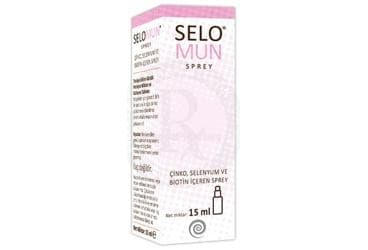 SELOMUN CINKO, SELENYUM VE BIOTIN ICEREN SPREY 15 ml şişe İlaç Görseli