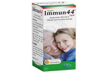 HYPER IMMUN44 ASEROLA MEYVESI, VITAMINLER VE MINERALLER ICEREN SIVI TAKVIYE EDICI GIDA 250 ml şişe İlaç Görseli
