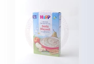 HIPP ORGANIK SUTLU MEYVELI TAHIL BAZLI EK GIDA 250 g toz İlaç Görseli