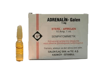 ADRENALIN BAS.GALEN 0,25 MG 10 AMPUL İlaç Görseli