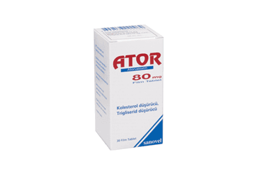 ATOR 80 MG 30 FILM TABLET İlaç Görseli