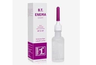 B.T. ENEMA 59 MG/ML + 161 MG/ML REKTAL COZELTI (67,5 ML) İlaç Görseli