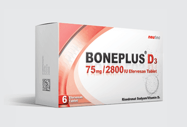 BONEPLUS D3 75 MG/2800 IU 6 EFERVESAN TABLET İlaç Görseli