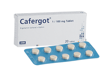 CAFERGOT 1 MG 20 TABLET İlaç Görseli