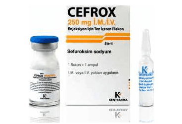 CEFROX 250 MG IM/IV ENJEKSIYON ICIN TOZ ICEREN FLAKON İlaç Görseli
