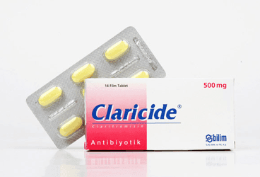 CLARICIDE 500 MG 14 TABLET İlaç Görseli