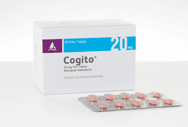 COGITO 20 MG FILM KAPLI TABLET (30 FILM KAPLI TABLET) İlaç Görseli