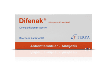 DIFENAK 100 MG 30 TABLET İlaç Görseli