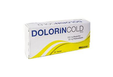 DOLORIN COLD 200 MG/30 MG TABLET (30 TABLET) İlaç Görseli