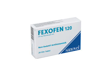 FEXOFEN 120 MG 20 TABLET İlaç Görseli