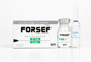FORSEF IV 500 MG 1 FLAKON İlaç Görseli