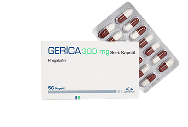 GERICA 300 MG 56 SERT KAPSUL İlaç Görseli
