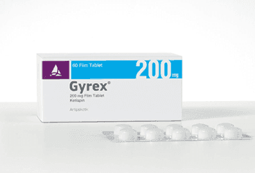 GYREX 200 MG FILM KAPLI TABLET (60 FILM KAPLI TABLET) İlaç Görseli