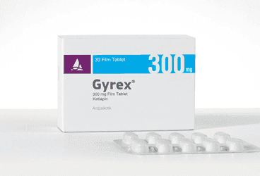 GYREX 300 MG FILM KAPLI TABLET (30 FILM KAPLI TABLET) İlaç Görseli