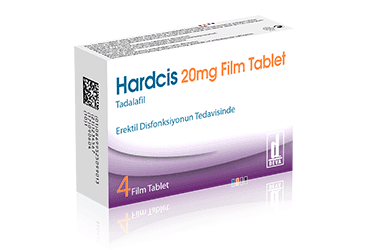 HARDCIS 20 MG 4 FILM TABLET İlaç Görseli