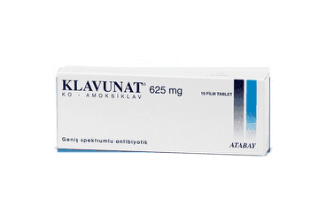 KLAVUNAT 625 MG 10  TABLET İlaç Görseli