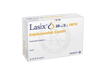 LASIX 20 MG/2 ML 5 AMPUL İlaç Görseli