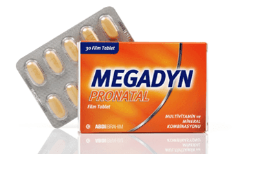 MEGADYN PRONATAL 30  FILM TABLET İlaç Görseli