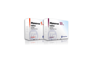 MONOVAS 10 MG 30 TABLET İlaç Görseli