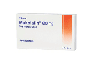 MUKOLATIN 600 MG 10 SASE İlaç Görseli
