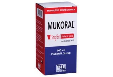 MUKORAL PEDIATRIK 15 MG/5 ML SURUP, 100 ML İlaç Görseli