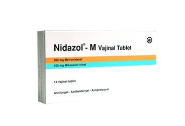NIDAZOL-M 500/ 100 MG VAJINAL TABLET İlaç Görseli