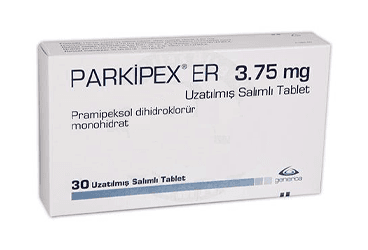 PARKIPEX ER 3,75 MG UZATILMIS SALIMLI 30 TABLET İlaç Görseli