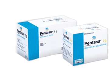 PENTASA 1 G UZATILMIS SALIMLI TABLET (60 TABLET) İlaç Görseli